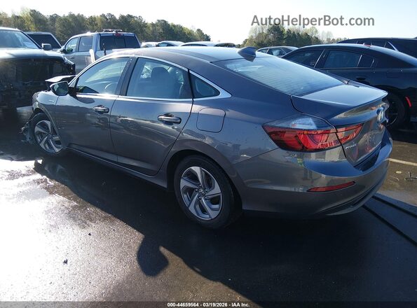 19XZE4F56LE009509 2020 HONDA INSIGHT Gray უკანა მარცხენა