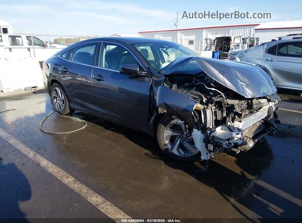 19XZE4F56LE009509 2020 HONDA INSIGHT Gray წინა მარჯვენა