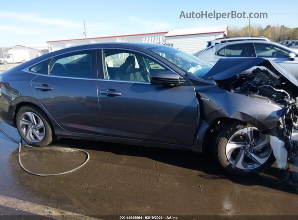 19XZE4F56LE009509 2020 HONDA INSIGHT Gray სალონის 360-გრადუსიანი ხედი
