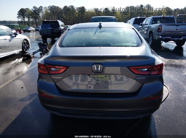19XZE4F56LE009509 2020 HONDA INSIGHT Gray 