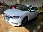 2021 Honda Insight Touring White vin: 19XZE4F92ME009401
