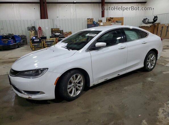 1C3CCCAB0HN508350 2017 CHRYSLER 200 White Przód lewy