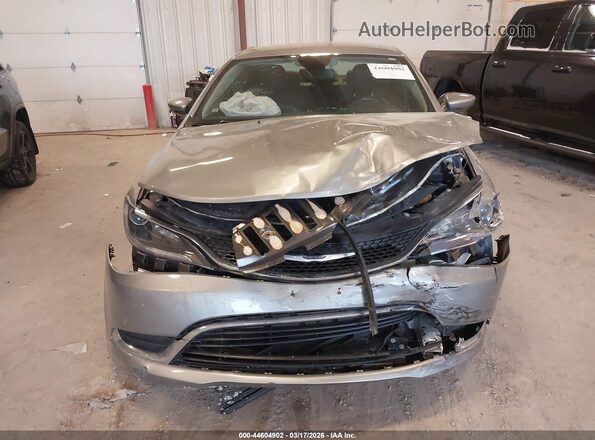 1C3CCCAB0HN510986 2017 CHRYSLER 200 Серебряный Вид щитка приборов