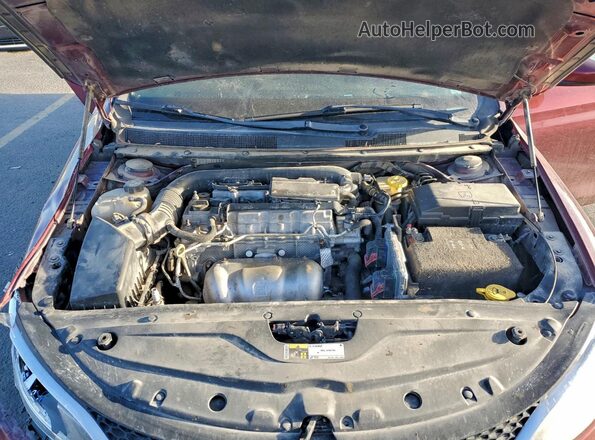 1C3CCCAB1GN167975 2016 CHRYSLER 200 Темно-бордовый Вид задней части салона