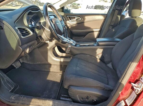 1C3CCCAB1GN167975 2016 CHRYSLER 200 Темно-бордовый Вид салона спереди