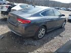2016 Chrysler 200 Limited Gray vin: 1C3CCCAB2GN142244