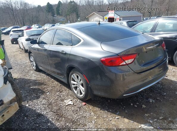 1C3CCCAB2GN142244 2016 CHRYSLER 200 Gray Tył lewy