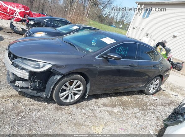 1C3CCCAB2GN142244 2016 CHRYSLER 200 Gray Widok wnętrza 360 stopni