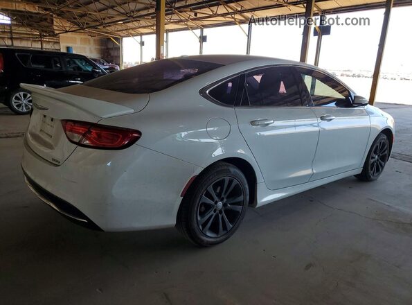 1C3CCCAB4GN112548 2016 CHRYSLER 200 Белый Задняя правая четверть