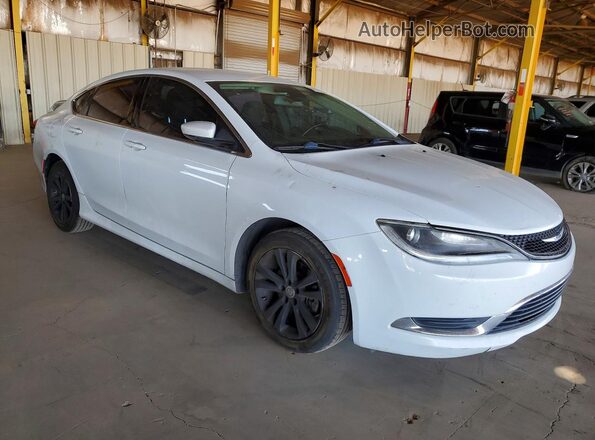1C3CCCAB4GN112548 2016 CHRYSLER 200 Белый Передняя правая четверть