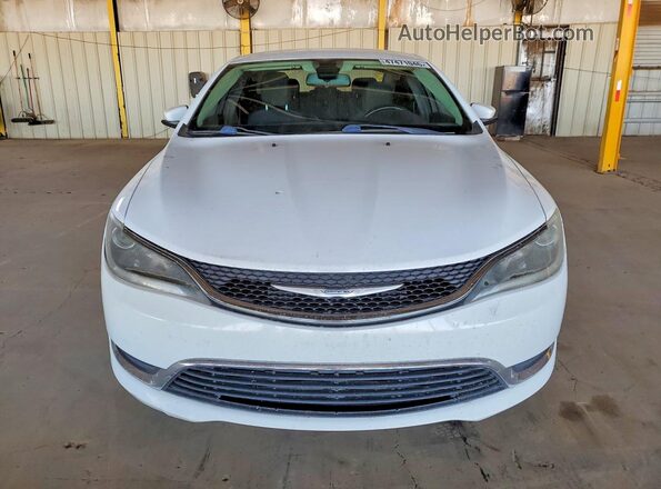 1C3CCCAB4GN112548 2016 CHRYSLER 200 Белый Вид спереди