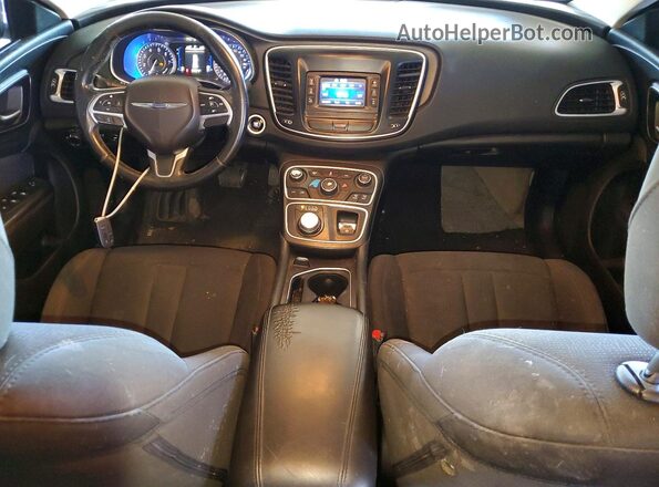 1C3CCCAB4GN112548 2016 CHRYSLER 200 Белый Вид панели приборов