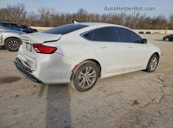 1C3CCCAB5HN503421 2017 CHRYSLER 200 Белый Задняя правая четверть