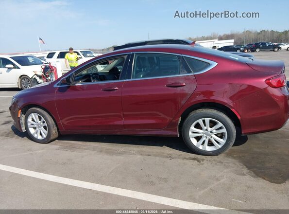 1C3CCCAB8HN502053 2017 CHRYSLER 200 Red Widok wnętrza 360 stopni