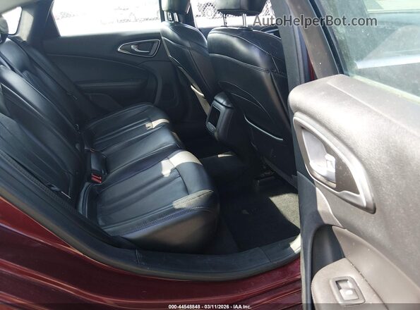 1C3CCCAB8HN502053 2017 CHRYSLER 200 Red Widok naklejki z numerem VIN