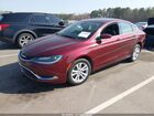 2017 Chrysler 200 Limited Platinum Red vin: 1C3CCCAB8HN502053