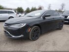 2016 Chrysler 200 Limited Черный vin: 1C3CCCAB9GN108348