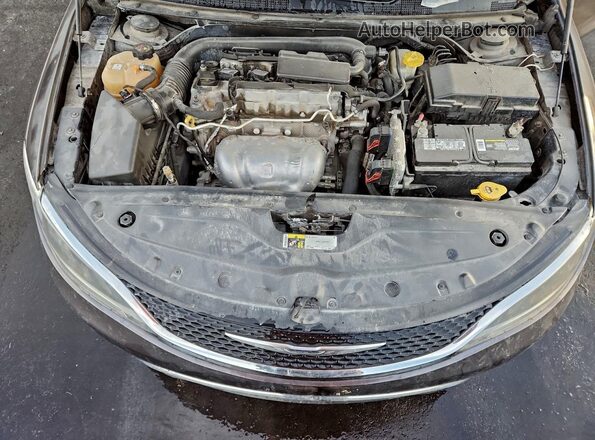 1C3CCCAB9GN168890 2016 CHRYSLER 200 Серый Вид задней части салона