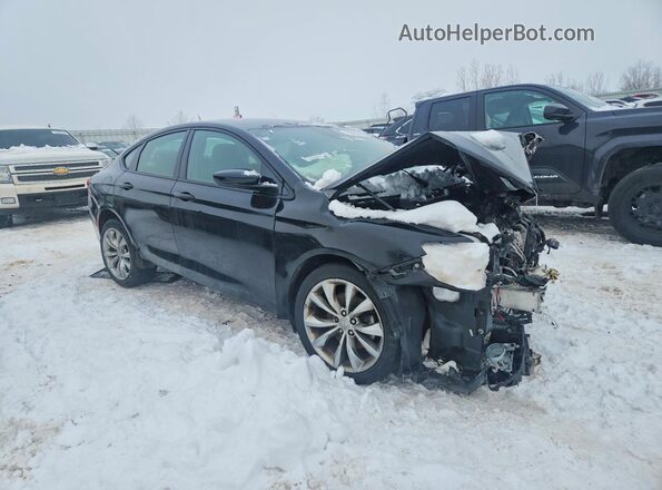 1C3CCCBB0GN138093 2016 CHRYSLER 200 Черный Передняя правая четверть