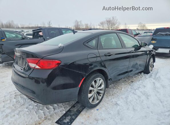1C3CCCBB0GN138093 2016 CHRYSLER 200 Черный Задняя правая четверть