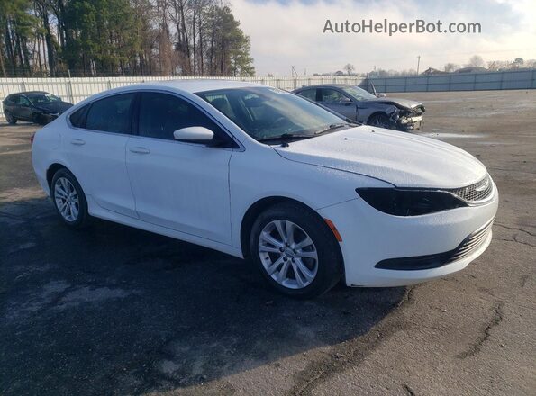 1C3CCCFB0HN500192 2017 CHRYSLER 200 Белый Передняя правая четверть
