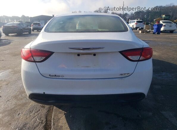 1C3CCCFB0HN500192 2017 CHRYSLER 200 Белый Вид сзади