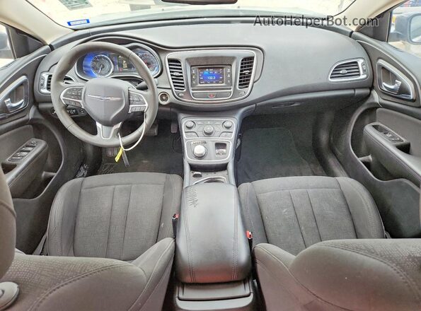 1C3CCCFB1GN181996 2016 CHRYSLER 200 Серый Вид панели приборов
