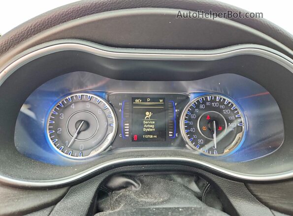 1C3CCCFB1GN181996 2016 CHRYSLER 200 Серый Вид щитка приборов