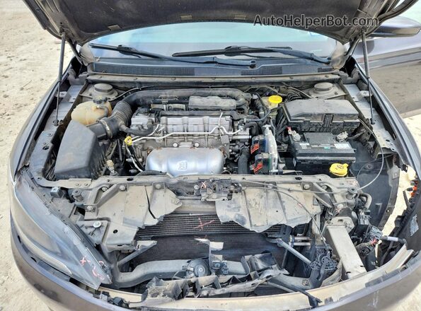 1C3CCCFB1GN181996 2016 CHRYSLER 200 Серый Вид задней части салона