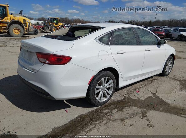 1C3CCCFBXHN501317 2017 CHRYSLER 200 Белый Задняя правая четверть