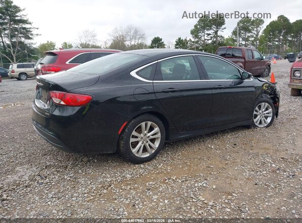1C3CCCFBXHN502385 2017 CHRYSLER 200 Черный Задняя правая четверть