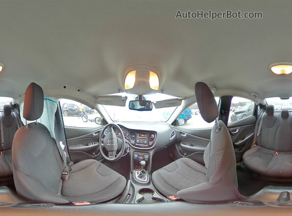 1C3CDFAA6GD755690 2016 DODGE DART Blue Widok naklejki z numerem VIN