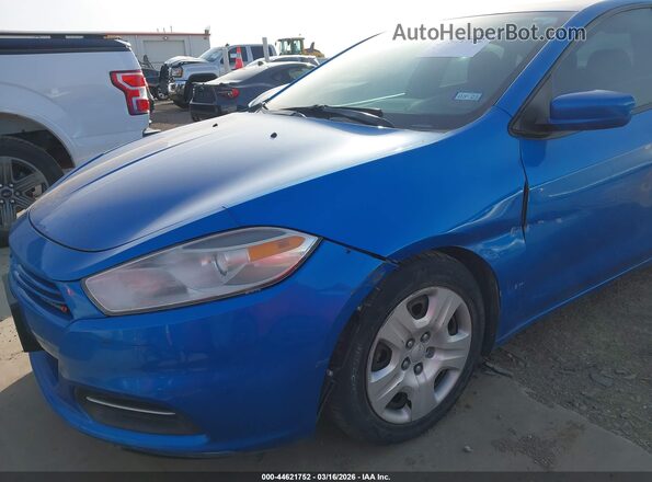 1C3CDFAAXGD539566 2016 DODGE DART Синий Вид спереди