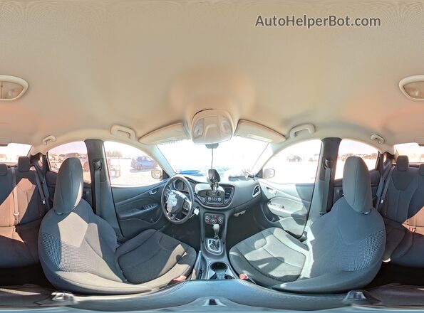 1C3CDFAAXGD571191 2016 DODGE DART Silver Widok wnętrza 360 stopni
