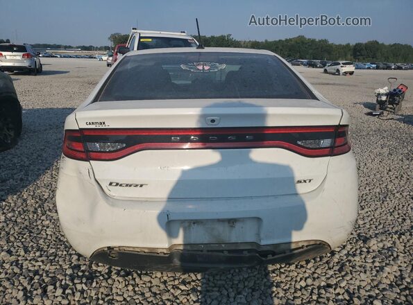 1C3CDFBB2GD680574 2016 DODGE DART White Widok z tyłu