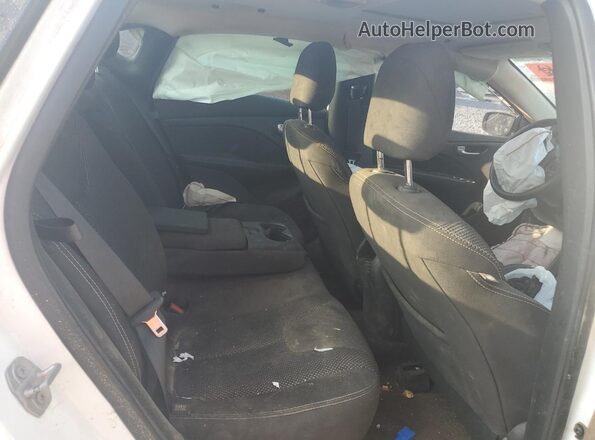 1C3CDFBB2GD680574 2016 DODGE DART White Widok tylnych siedzeń