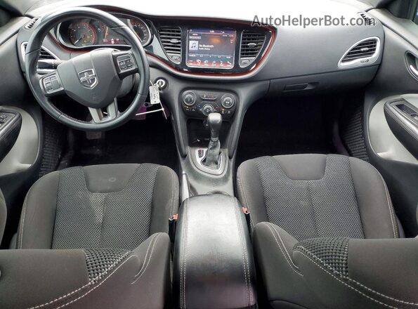 1C3CDFBB4GD503802 2016 DODGE DART Silver Dashboard view