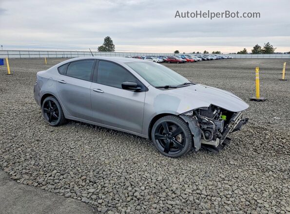 1C3CDFBB4GD503802 2016 DODGE DART Silver Front right