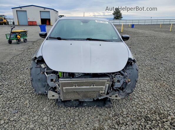 1C3CDFBB4GD503802 2016 DODGE DART Silver Front view