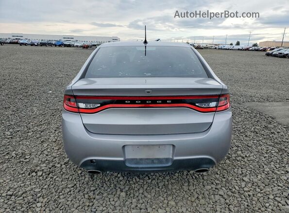 1C3CDFBB4GD503802 2016 DODGE DART Silver Rear view