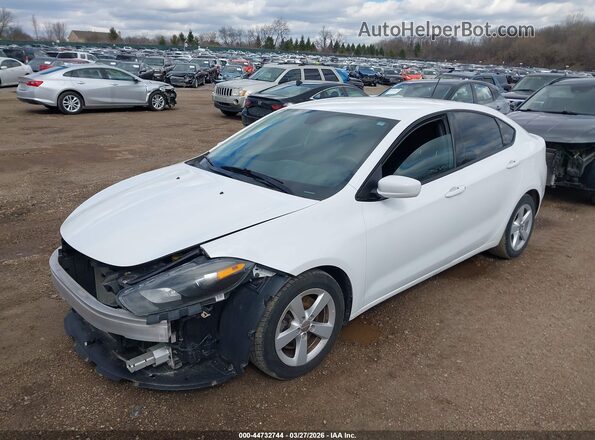 1C3CDFBB5GD593123 2016 DODGE DART White Front left