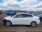 2016 Dodge Dart Sxt White vin: 1C3CDFBB5GD593123