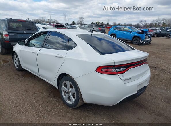 1C3CDFBB5GD593123 2016 DODGE DART White Rear left