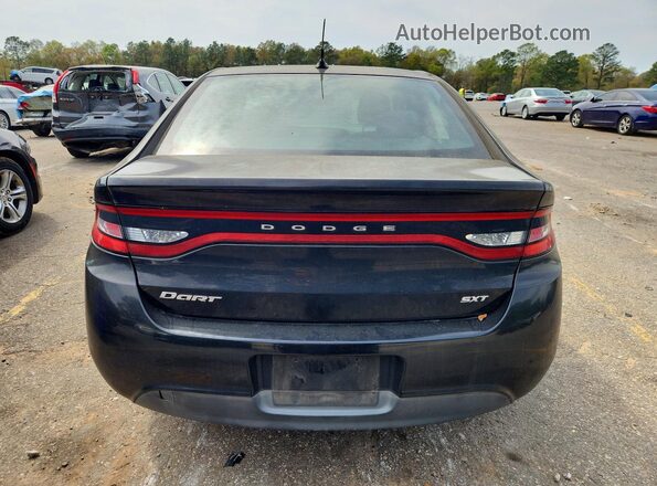1C3CDFBB6GD606025 2016 DODGE DART Black Widok z tyłu