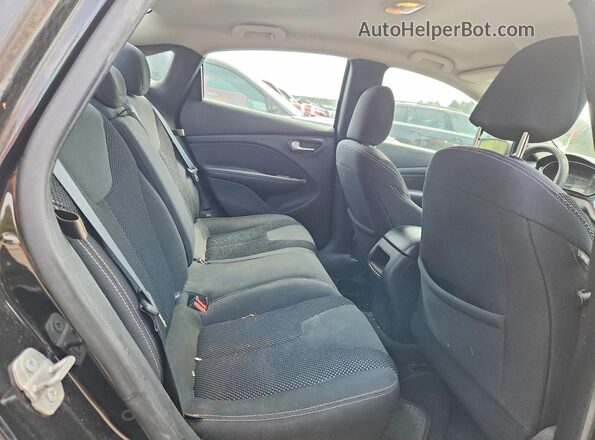 1C3CDFBB6GD606025 2016 DODGE DART Black Widok tylnych siedzeń