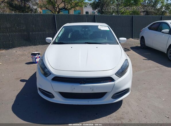 1C3CDFBB6GD629773 2016 DODGE DART Белый Вид щитка приборов