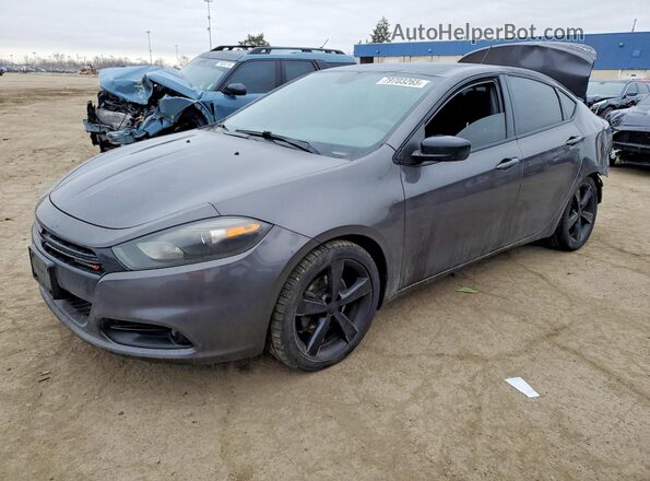 1C3CDFBB7GD504300 2016 DODGE DART Charcoal Przód lewy