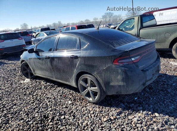 1C3CDFBB7GD680697 2016 DODGE DART Black Հետևի ձախ