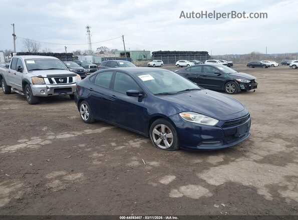 1C3CDFBB8GD538231 2016 DODGE DART Blue Przód prawy