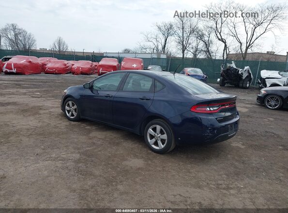 1C3CDFBB8GD538231 2016 DODGE DART Blue Tył lewy